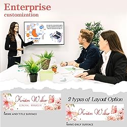 Custom Office Name Plate for Desk - Desk Name Plate