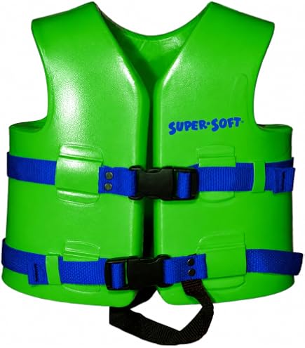Amazon.com : TRC Recreation Kids Super Soft USCG Vest, Kool Lime