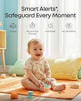 eufy Security Baby Monitor C10 2K HD Camera Hybrid Local/Remote View view 6