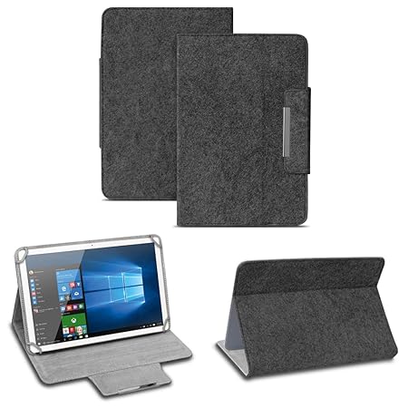 NAUC Filz Hülle für XIDO Z120 Z110 X111 X110 Z90 Tablet umweltfreundlichem Filz praktischer Standfunktion Schutztasche Stand 