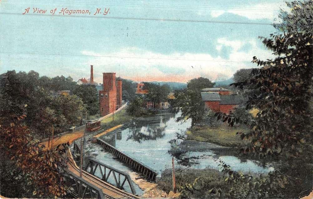 Hagaman Ny 1890 Vintage City Maps Restored City Maps vrogue.co