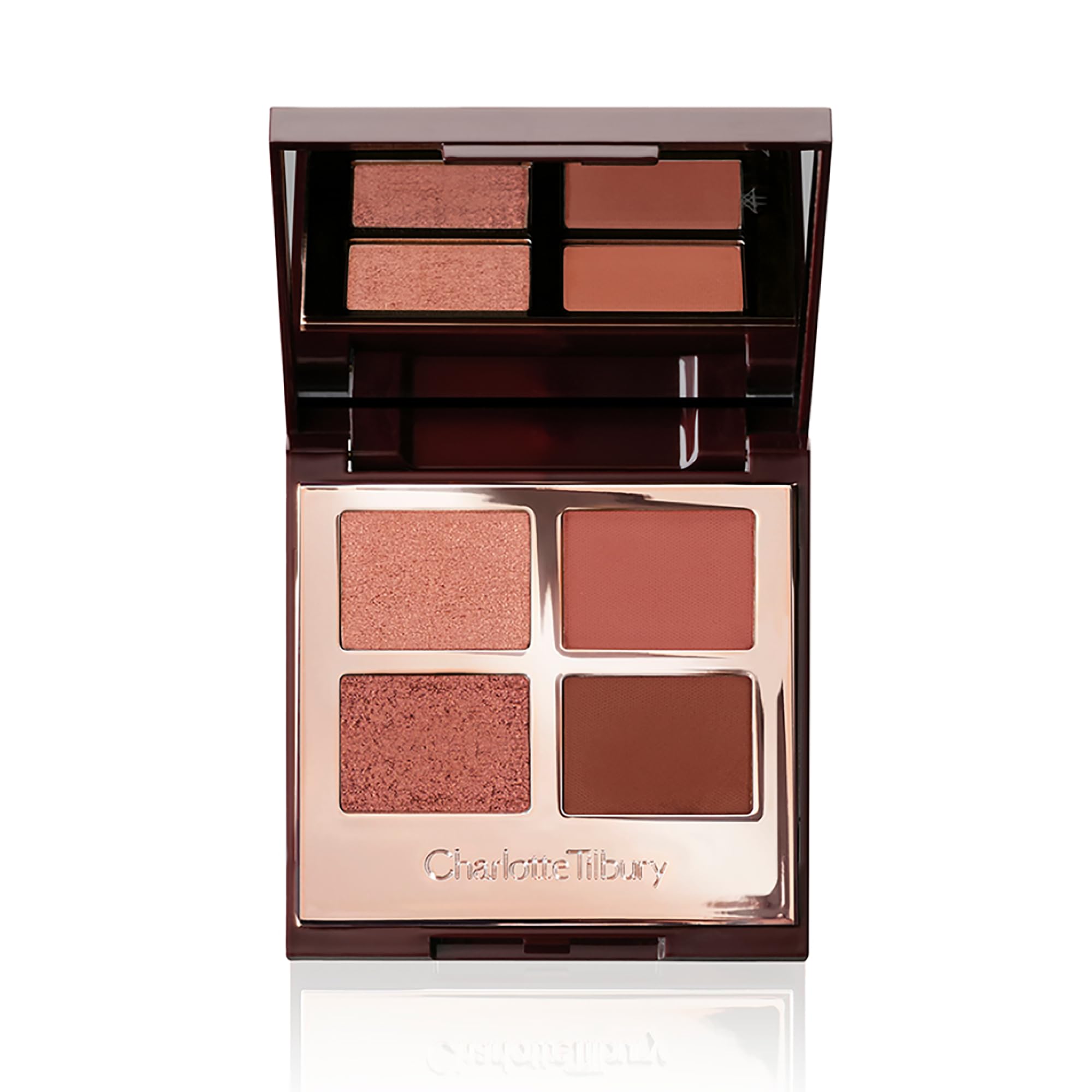 Photo 1 of Charlotte Tilbury Luxury Palette Eyeshadow - Shimmer, Metallic & Satin Matte Eyeshadow Quad with a Rich Powder Formula - Includes 4 Complementary Shades - Pillow Talk Dreams