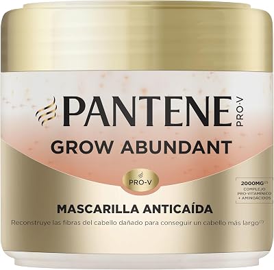 Grow Abundant Mascarilla Anticaída Pelo Más Fuerte y Denso, 300ml