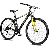 WEIZE Hardtail Mountain Bike 29 Inch MTB Trail Bicycle for Men Women Adult | 21 Speed Trigger Shifter, Lightweight Aluminum Frame for Outdoor Cycling, Comfort Saddle, Suspension Fork, Multiple Color