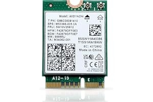 HighZer0 Electronics AX211 WiFi 6E Card | Tri-Band Wi-Fi | Up to 2.4 Gbps | CNVio2 M.2 WiFi Card for PC | Supports Bluetooth 