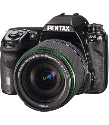 Amazon.com : Pentax K-50 DSLR Camera with 18-55mm WR and 55-300mm