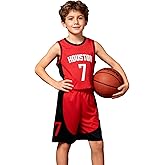 Kids Basketball Jerseys #24 Classic Mesh Tank Top Shorts for Boys Girls Sleeveless Athletic Training Uniforms