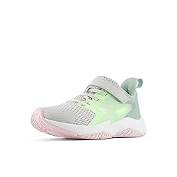 New Balance Baby Rave Run V2 Bungee Shoe, Grey