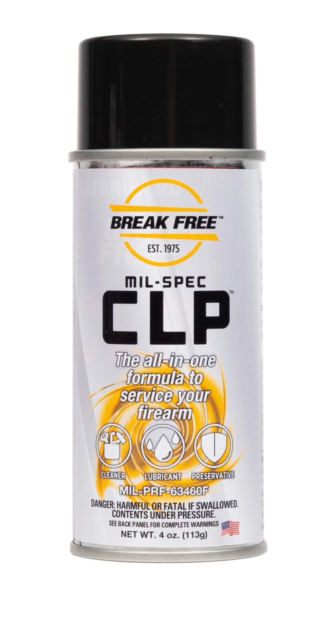 Break Free CLP Cleaner Lubricant and Preservative Aerosol Gun Cleaner