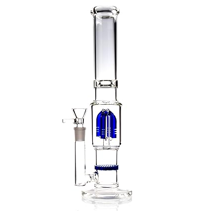 REANICE Recycler Glas Bongs rauchen wasserpfeife 14.5mm bong schüssel höhe 29cm direkt glas rohre honigwabe zweig bongwasser 