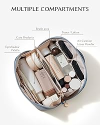 EACHY Travel Makeup Bag,Large Capacity Cosmetic