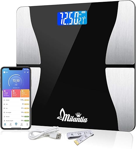 Milantia Pese Personne Pese Personne Impedancemetre Pese Personne Connecte Wifi App Pese Personne Terraillon Pese Personne Numerique Bmi Graisse 180kg Bluetooth 4 0 Android 4 3 Ios 7 0 Amazon Fr Hygiasne Et Soins Du Corps