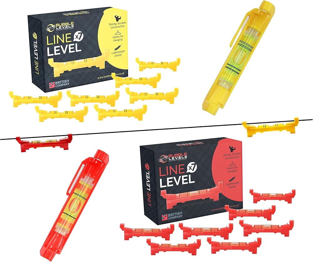 Bubble Levels 7X Pocket Bubble Level for Builders Line Red Brand Bubble Levels