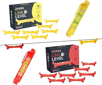 Bubble Levels 7X Pocket Bubble Level for Builders Line Red Brand Bubble Levels