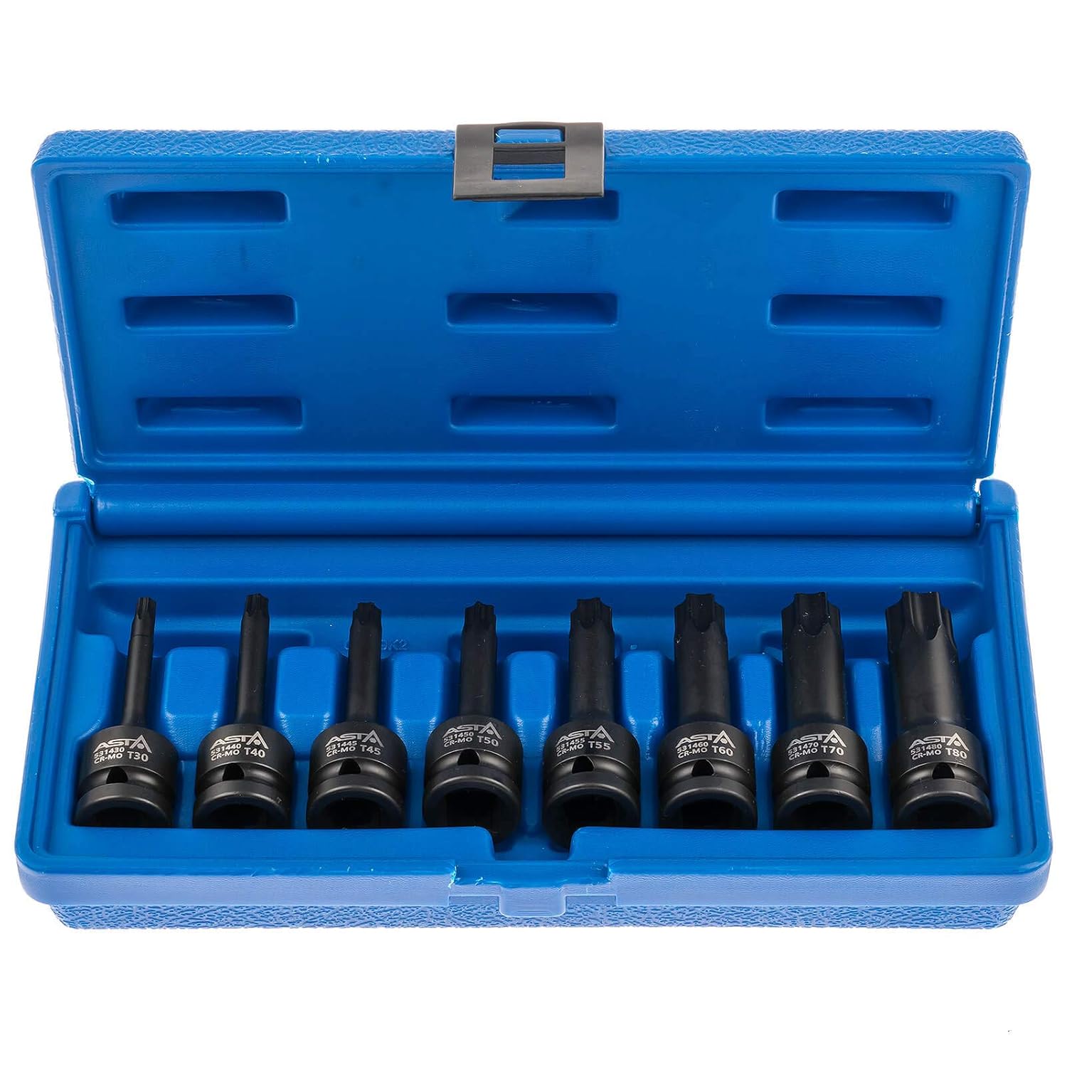 ‘T60 Torx Impact Wrench Socket Set 1/2 T30 T40 T45 T50 T55 T70 T80