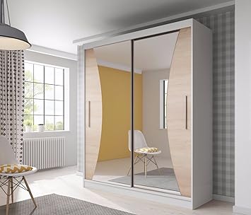 Checo Home And Garden Modern Bedroom Sliding Door Wardrobe Bella 2
