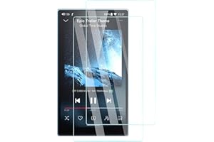 UYRUREL Screen Protector for FiiO JM21 Hi-Res Music Player, High-definition Scratch Resistant Film,HD Clear, Bubble Free with Easy Installation Kit, 2 Pack
