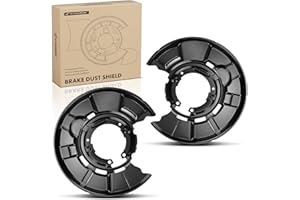 A-Premium Rear Side Brake Dust Shield Compatible with Select BMW Models - 320i 2012-2018, 323i 2006-2011, 325i 2006, 328d 201