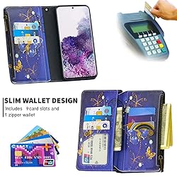 XYX Wallet Case for Samsung S20 FE, Colorful PU