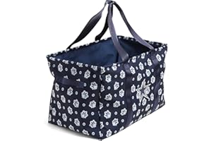 Vera Bradley Women's Recycled Lighten Up Reactive Large Car Tote