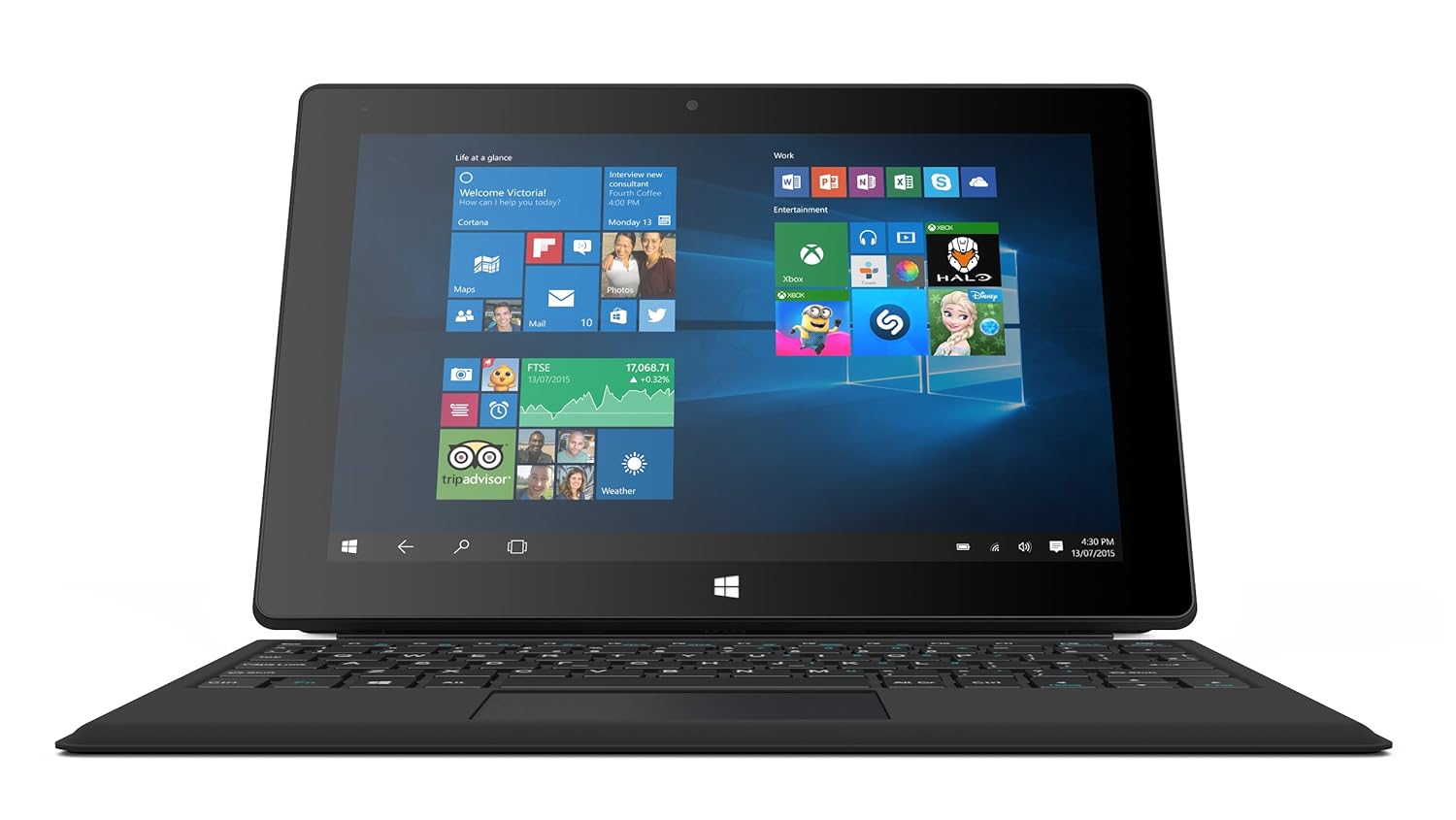 Linx 10V32 10Inch Tablet with Keyboard (Intel Atom, 2 GB RAM, 32 GB