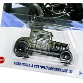 Hot Wheels Ford Model A Custom '31 HYX92 Dirt Series 7/10 Camouflage Paint Ford Licence Mattel 2025 1:64
