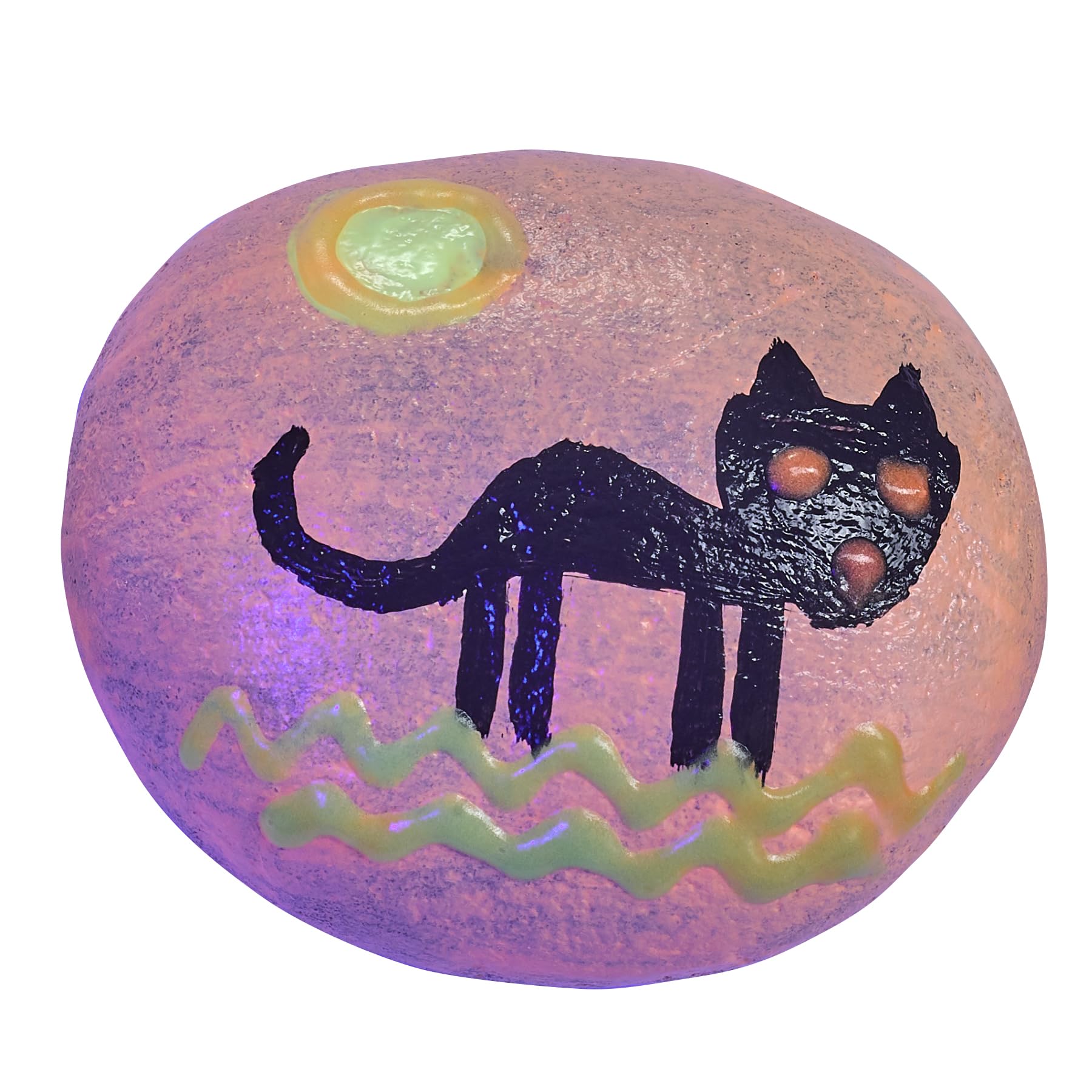 Creativity for Kids Glow in The Dark Rock Painting Kit | Paint & Decorate 10 Rocks with Vibrant Colors & Glow Accents | DIY Rock Painting Kit for Kids | Fun Arts & Crafts (Ages 6+)