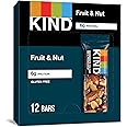 KIND KIND Bars, Fruit & Nut, Fruit & Nut, 12 Count (Pack of 12)