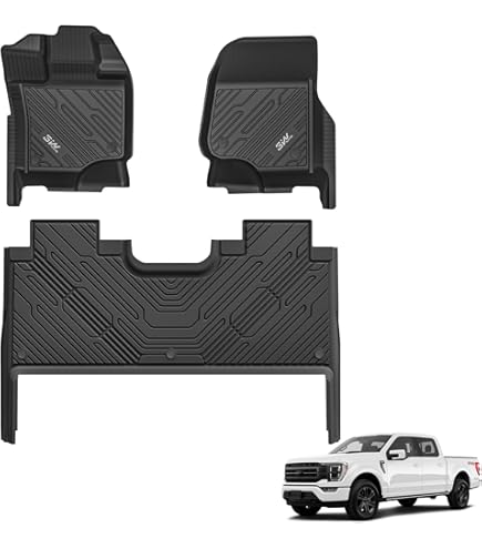 Amazon.com: OEM R1WZ-1613086-AA 4pc Front & Rear Rubber Floor Mat