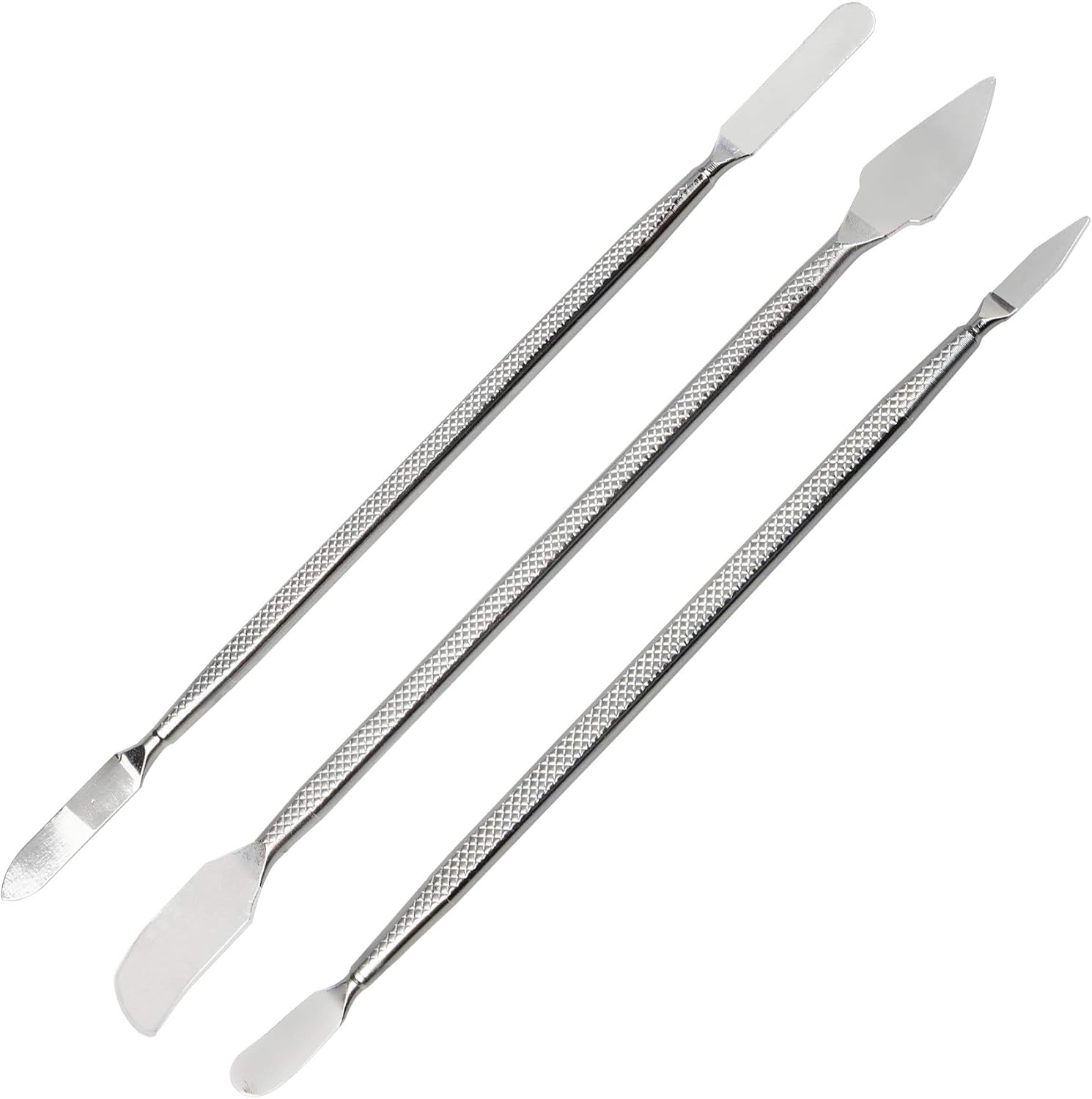 YEYIT Metal Spudger Opening Disassemble Tools(3Pack), for Pry Open Tablet Screen Mobile Phone/iPad/Tablet/Laptop Repair Tool Kit