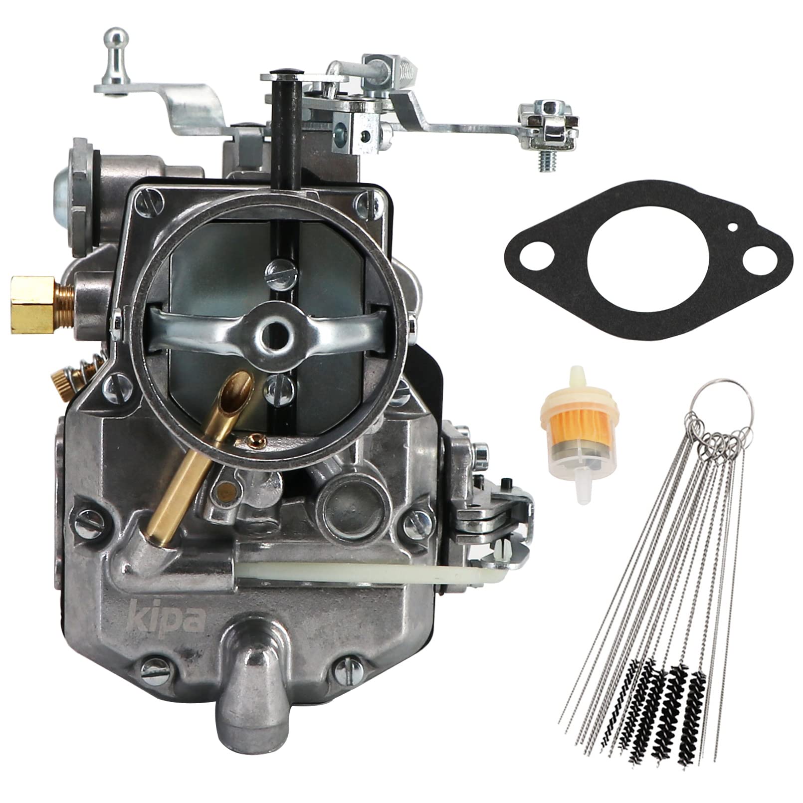 Photo 1 of KIPA Carburetor For Ford Falcon 1100 truck F100 Fairlane Galaxie Mustang Maverick Granada Torino straight-6 170 200 223 262 cu 3.7L 4.3L 2.8L 3.3L engines 1962-1964 C3AF-B