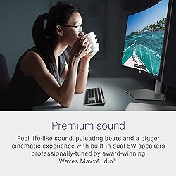 Dell S3221QS 32 Inch Curved 4K UHD