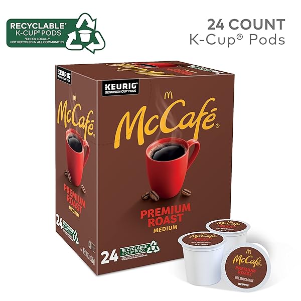 MCCAFE PREMIUM ROAST K-CUP, 24/BX