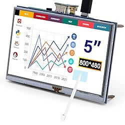 ELECROW 5 Inch Touchscreen TFT LCD Display