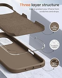 OuXul Designed for iPhone 16 Pro Case,Shockproof