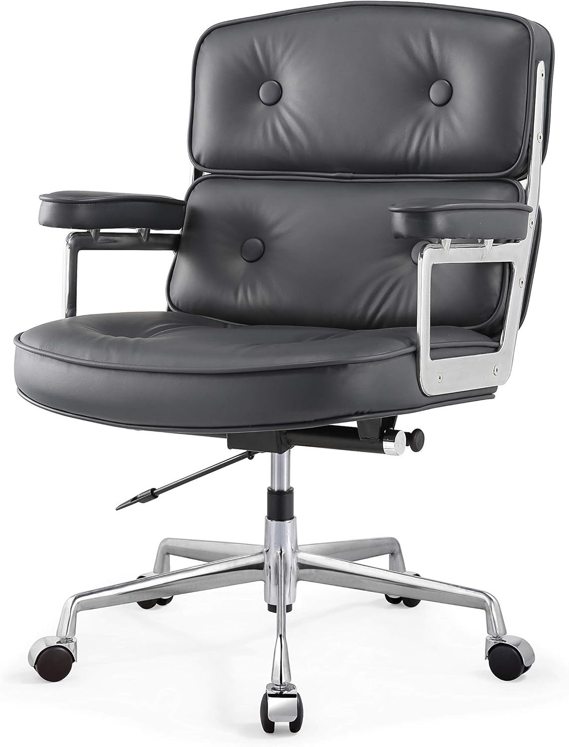 Meelano Office Chair, Aluminum, Navy Blue, One size Amazon.co.uk