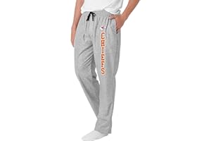 FOCO NFL Mens NFL Team Logo Athletic Gray Lounge Pants