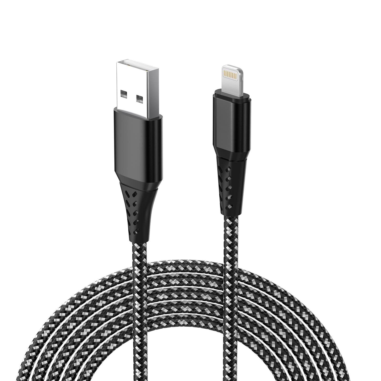 Cable De Carga Para iPhone De 5 m, Largo, Certificado Apple MFi, Cable Lightning A USB Original, Cable De Carga Apple De Carga Rápida De 16 Pies Para Apple iPhone 14/13/12/11/XS/XSMax/XR/X/8/7/6