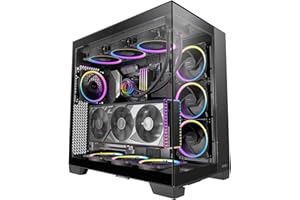 Antec C8, Fans not Included, RTX 40 Compatible, Dual-Chamber, tooless Design, Type-C, 360mm Radiator Support, Seamless Temper