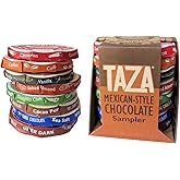 Taza Chocolate Organic Mexicano Disc Stone Ground, Variety Pack, 1.35 Ounce (8 Count), Vegan