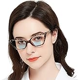 MARE AZZURO Cat Eye Bifocal Reading Glasses Women Blue Light Blocking Readers 1.0 1.25 1.5 1.75 2.0 2.25 2.5 2.75 3.0 3.5