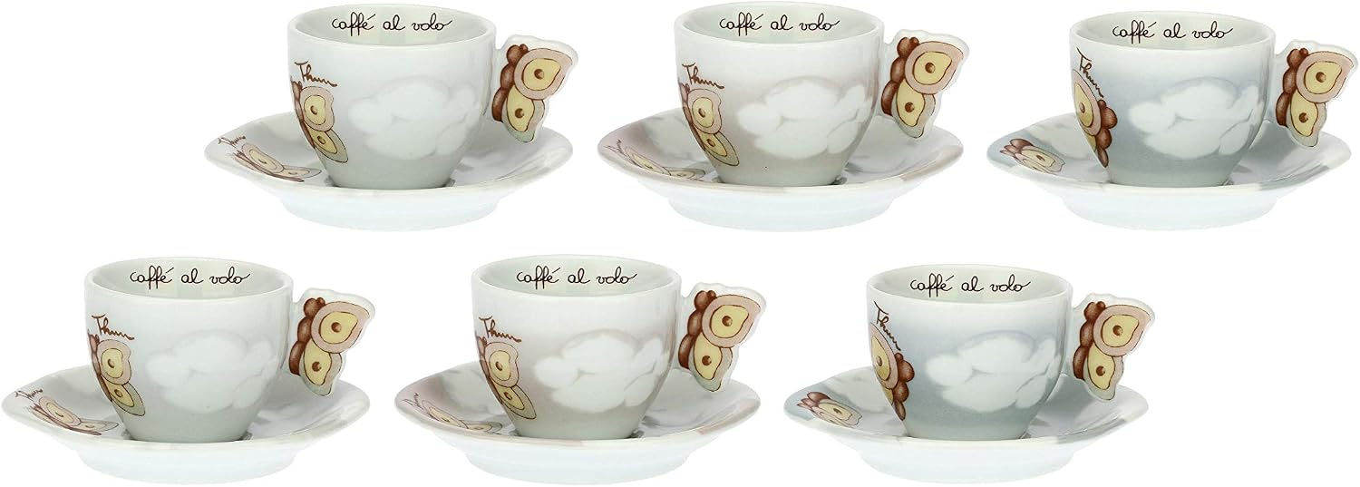Set 2 Tazze Con Piattino 225 Ml In Porcellana ZEN GARDEN WHITE | Boutique - 4