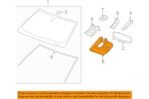 GENERAL MOTORS GM 23316899 COVER-W/S M/FUNC SEN MT BRKTBLACK