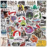 100PCS Stickers Vinyl Aesthetics Stickers for Scrapbooking, Diary, Laptop, Bumper, Skateboard, Water Bottle, Computer, Phone, Cartoon, Hard hat, Car Stickers and Decals