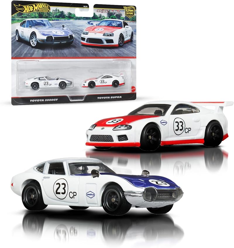 Hot Wheels Premium Car Culture 2-Pack 1:64 Real Riders Metal/Metal JBL03