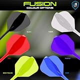 Winmau Fusion Integrated Flight & Shaft System No.6 Black Medium Length view 4
