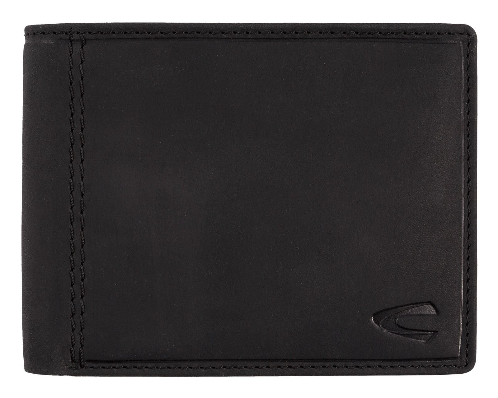 camel active Vietnam Coin Pouch, 12 cm, Black (Schwarz)