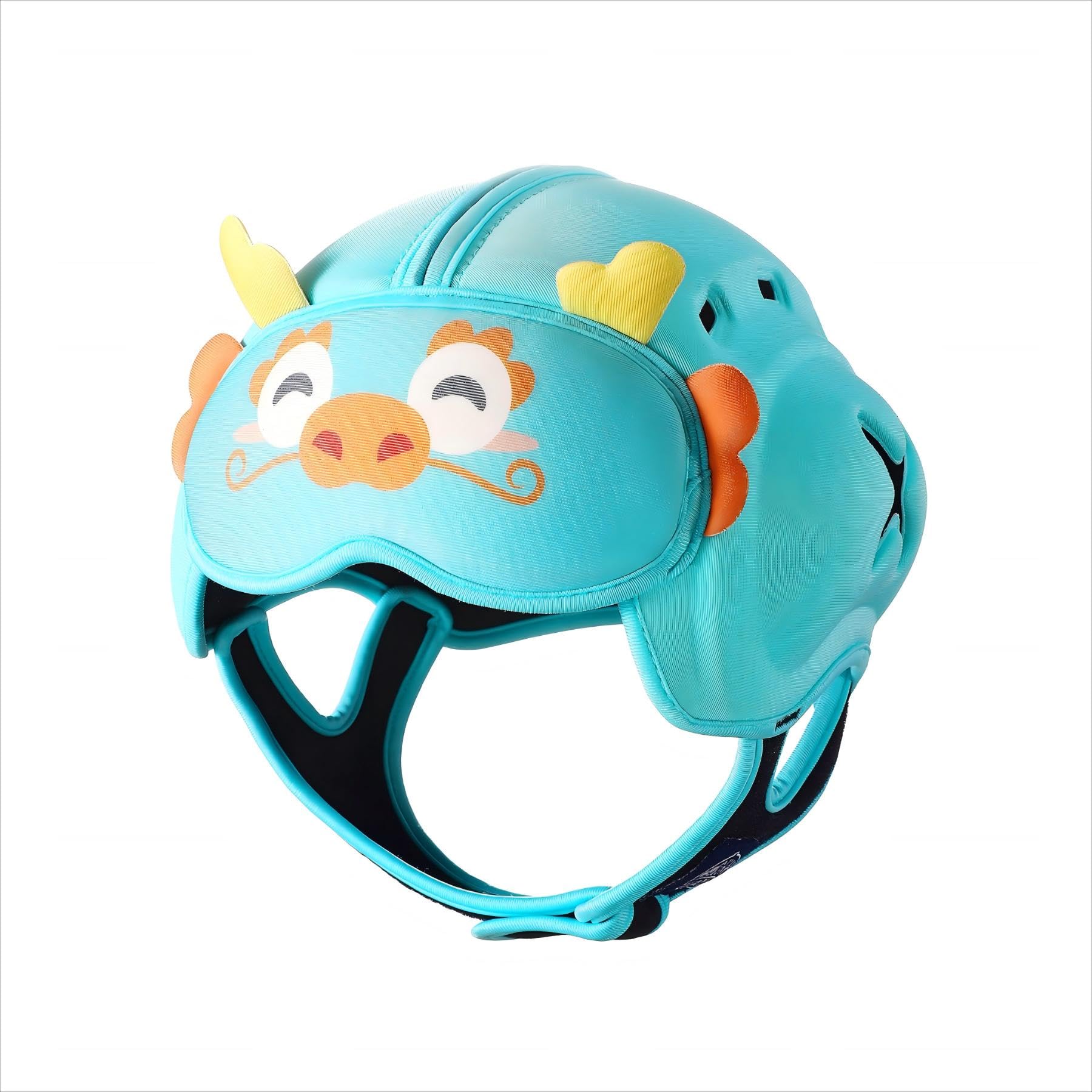 Photo 1 of MamboBaby Safety Helmet for Crawling & Walking - Ultra Lightweight Adjustable Infant Head Protector 10-24 Months, Breathable Anti-Collision Soft Helmet with Secure Fit Design