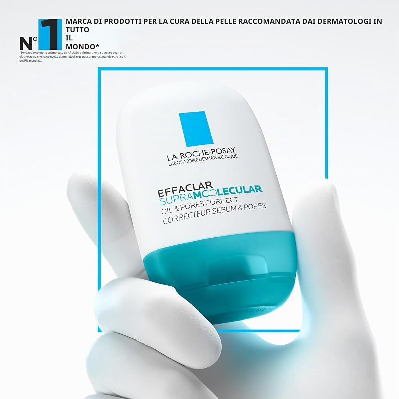La Roche Posay Effaclar Supermolecular Correttore di Sebo e Pori, 40ml