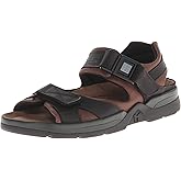 Mephisto Men's Shark Fit Sandal,Dark Brown,9 M US